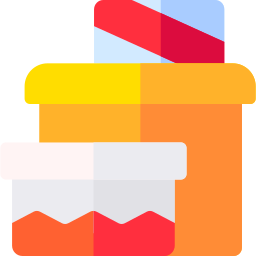 regalo de navidad icono