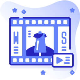 Movie roll icon