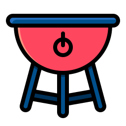 Electric grill ikona