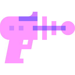ruimte pistool icoon