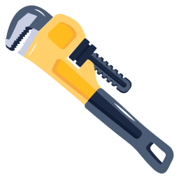 Pipe wrench icon