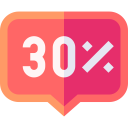 30 procent icoon