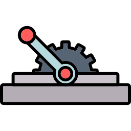 Control lever icon