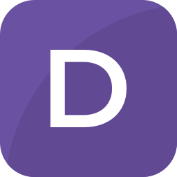 文字d icon