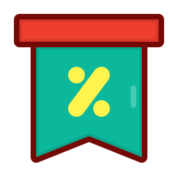 할인 라벨 icon