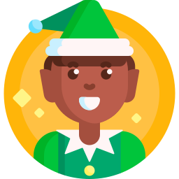 christmas elf icono