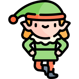 christmas elf icon