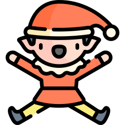 christmas elf icono