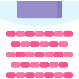 Proscenium stage icon