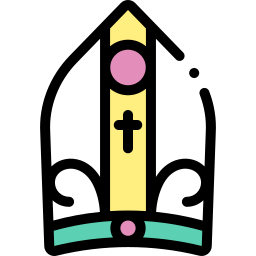 Pope crown icon