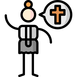 Христианин иконка