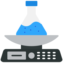 scala di laboratorio icona