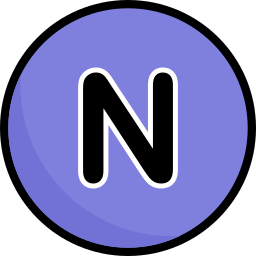 文字n icon