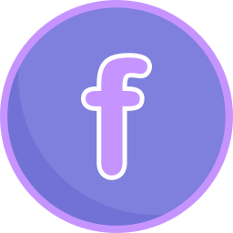 Letter f icon