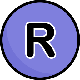 letra r icono