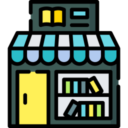 Book shop icon