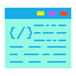 Web coding icon