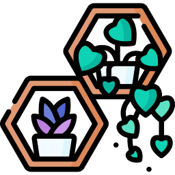 Wall plant icon