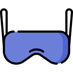 Sleeping mask icon