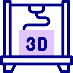 imprimante 3d Icône