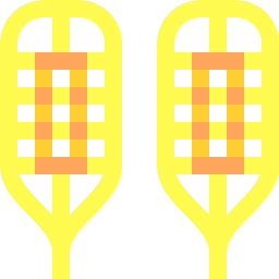 raquetas de nieve icono