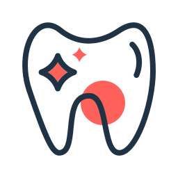 les dents Icône