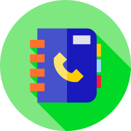 Phone book icon