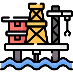 Oil platform icon