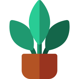 Cast iron plant icon