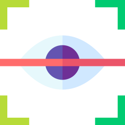 Retinal scan icon