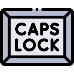 caps lock icon