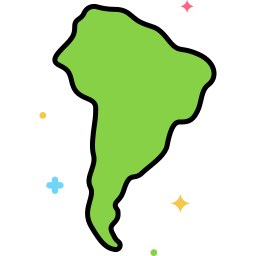 sudamerica icono