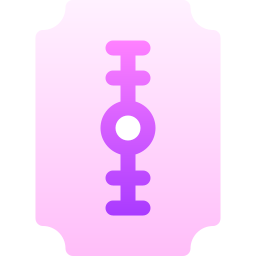 Razor blade icon