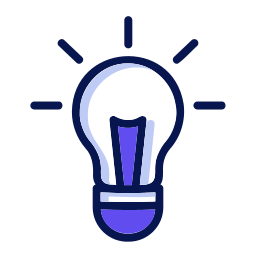 Лампочка идеи иконка