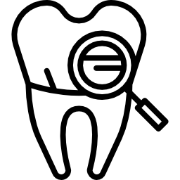 egzamininowanie ząb ikona