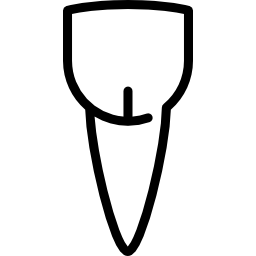 dente incisivo Ícone
