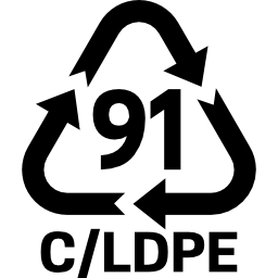 91 c / ldpe icon