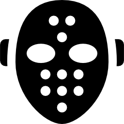 masque de hockey Icône
