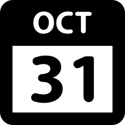 31 de octubre icono