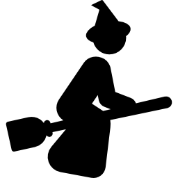 Witch Flying Broom icon