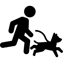 perro scaping icono