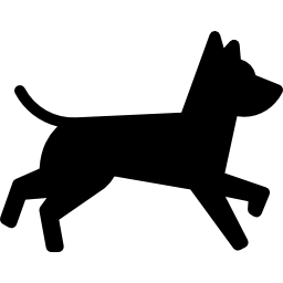 hund läuft icon