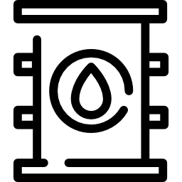 barril de aceite icono