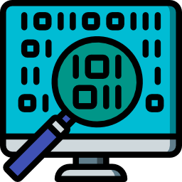 Binary code icon