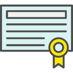 Certificate icon