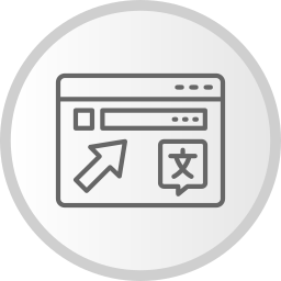 Online translator icon