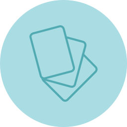 Flash card icon