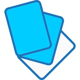 Flash card icon