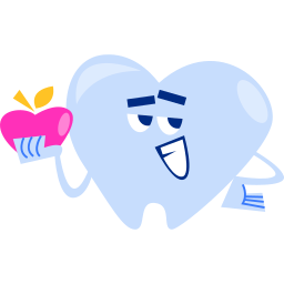 cuidado dental sticker
