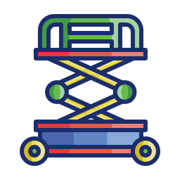 Scissor lift icon